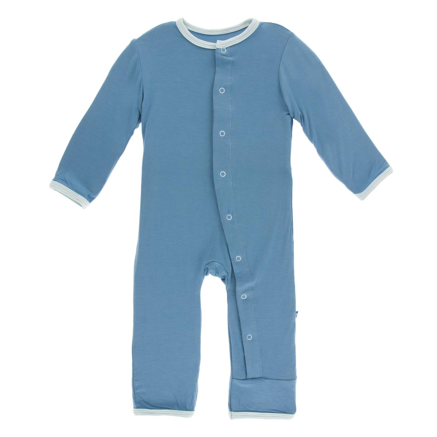 Holiday Applique Coverall in Blue Moon Big Brother