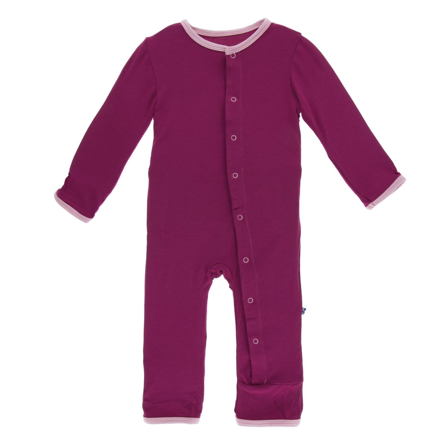 Holiday Applique Coverall in Berry Year of the Pig