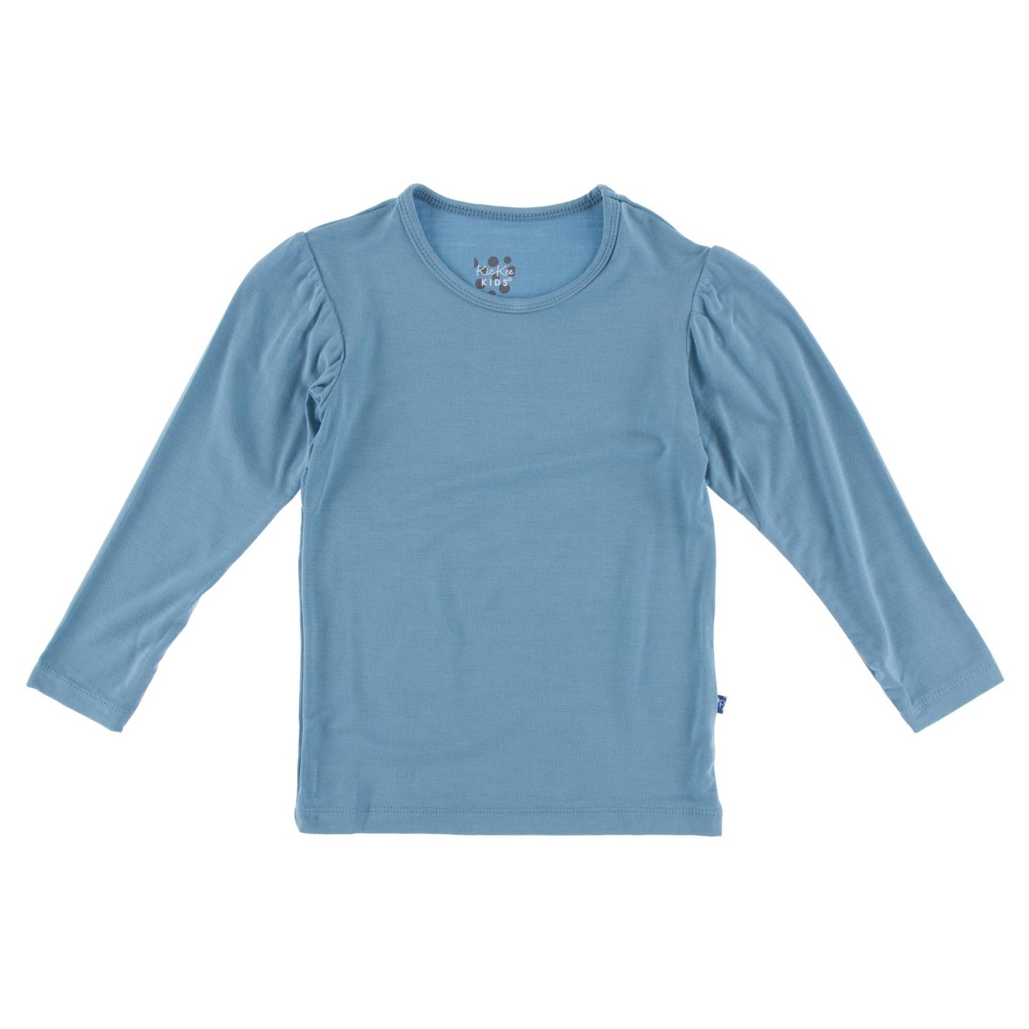 Long Sleeve Puff Tee in Blue Moon (291440)