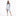 Women's Mid Length Lounge Robe in Dew