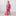 Print Long Sleeve Henley Pajama Set in Winter Rose Polar Bears