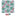 Print Fluffle Throw Blanket with Embroidery in Illusion Blue Mistletoe & Ribbons