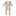 Print Footie with 2 Way Zipper in Latte Camping Animals (359909)