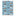 Print Swaddling Blanket in Seaside Blue On the Way (358402)