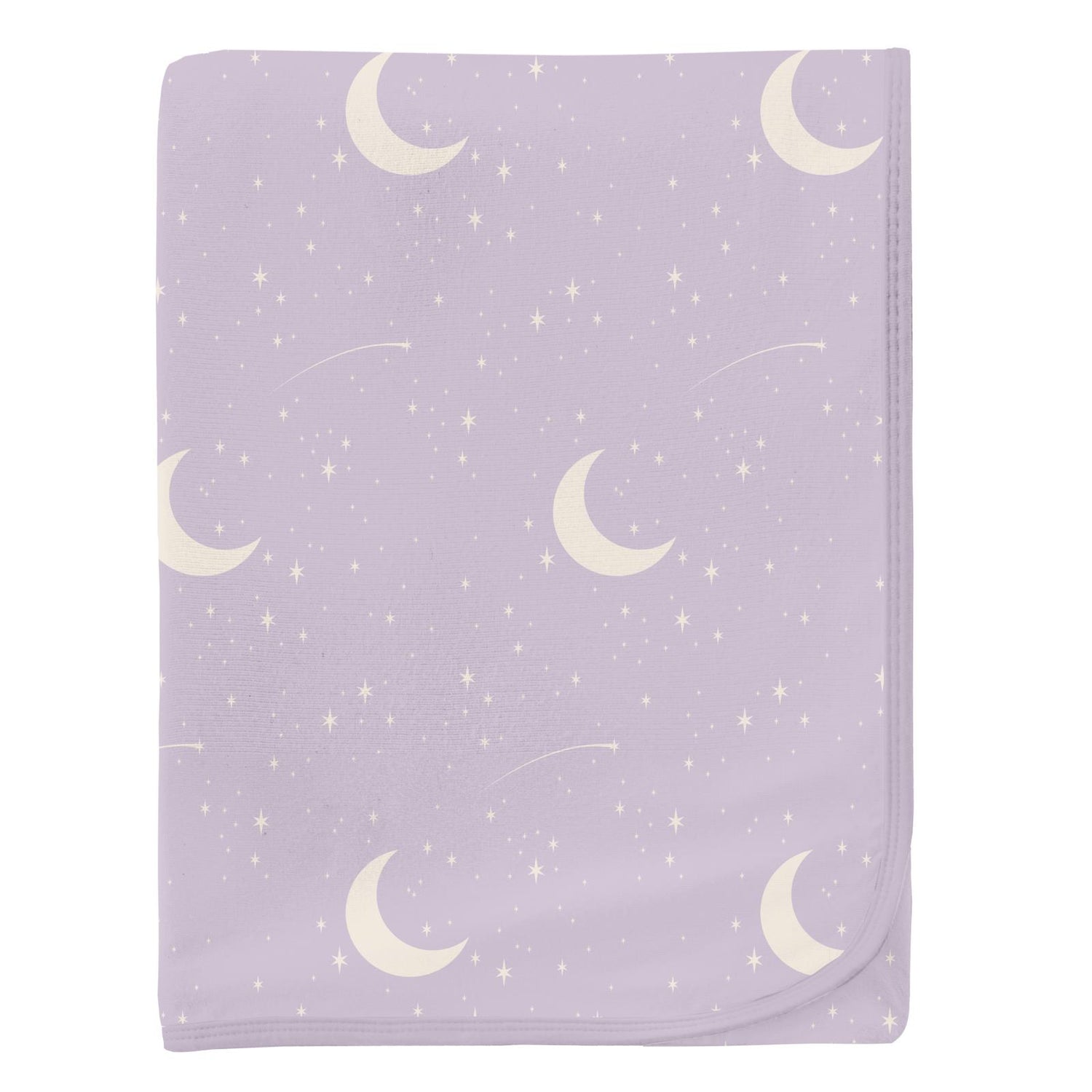 Print Swaddling Blanket in Thistle Starry Sky & Moon (358403)
