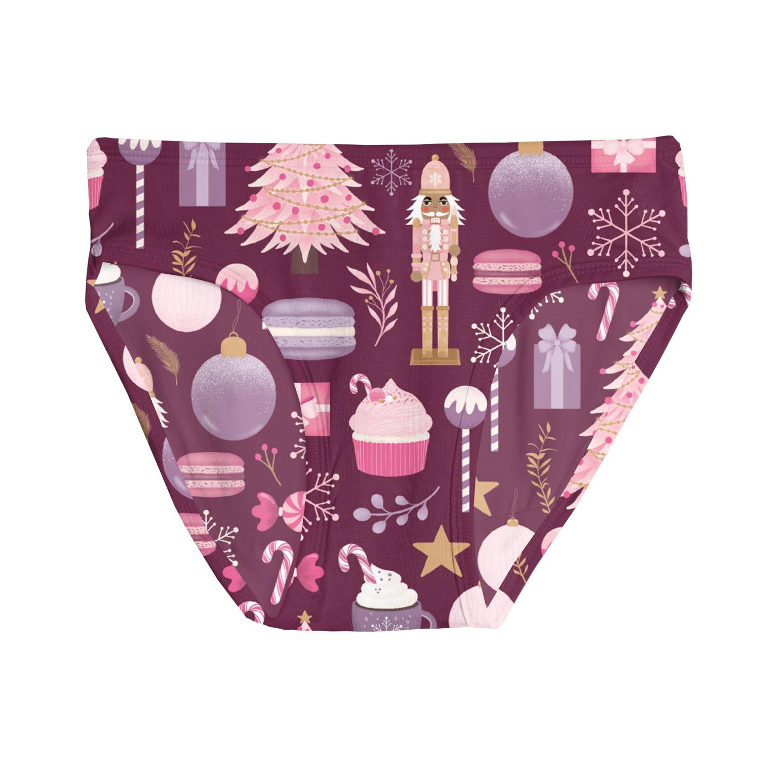 Print Girl's Underwear in Melody Sugar Plum (342721)