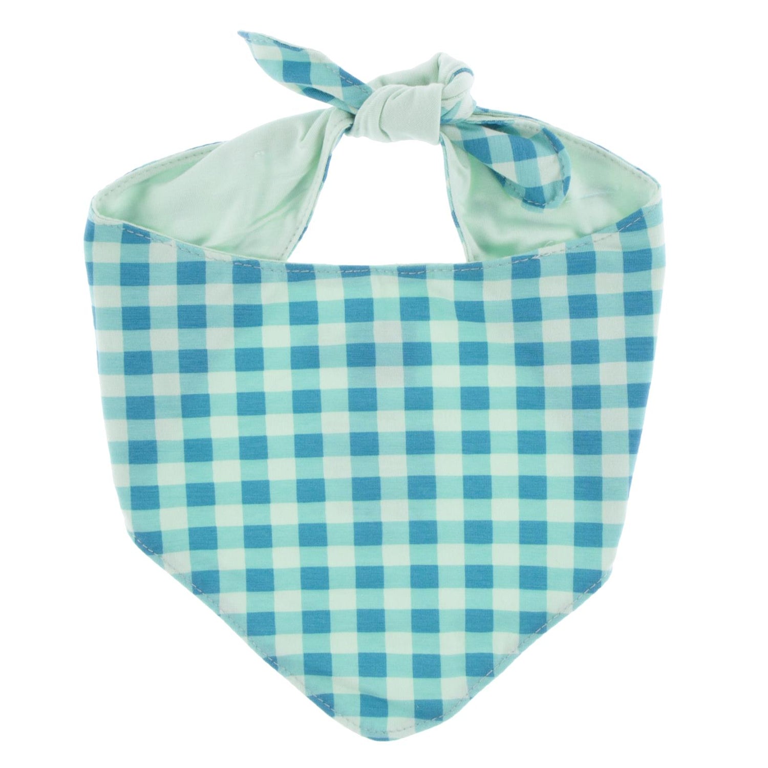 Print Dog Bandana in Pistachio Gingham