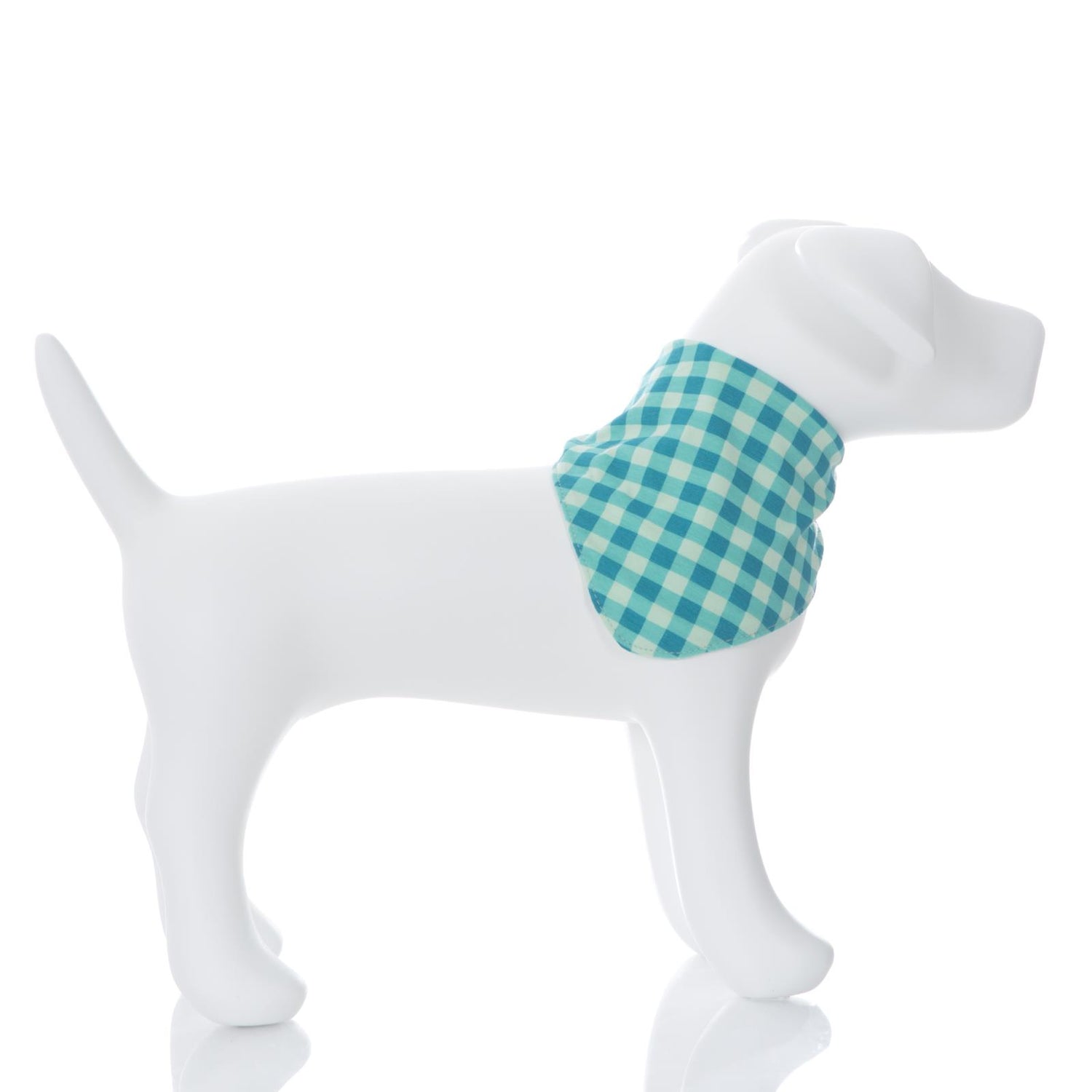 Print Dog Bandana in Pistachio Gingham