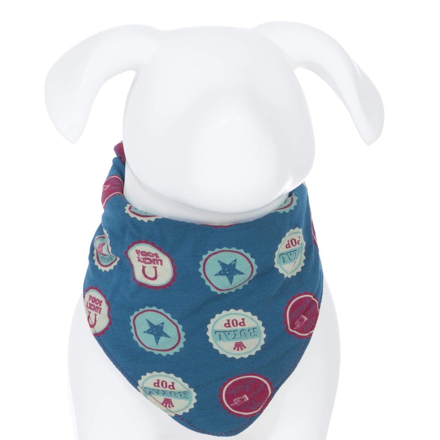 Print Dog Bandana in Soda Pop Caps