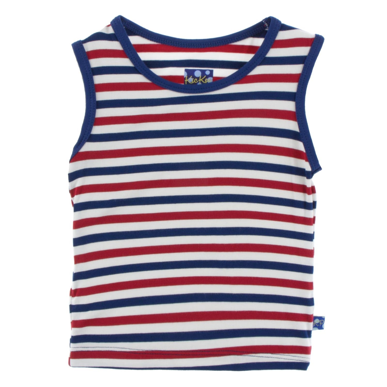 Print Sport Tank in Flag Blue USA Stripe (185197)