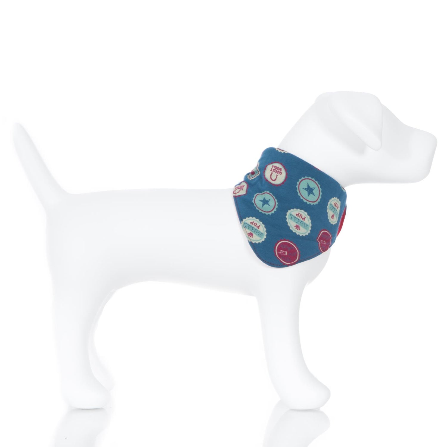 Print Dog Bandana in Soda Pop Caps