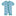 Print Shorty Sleeper with Zipper in Seaside Blue Frogs & Flies