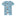 Print Shorty Sleeper with Zipper in Seaside Blue On the Way (318296)