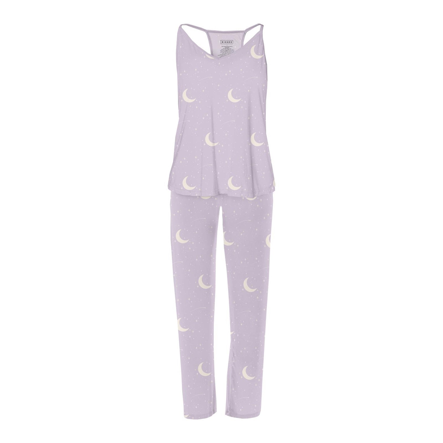 Women's Print Swing Tank & Pajama Pants Set in Thistle Starry Sky & Moon (318328)