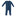 Basic Muffic Ruffle Coverall in Twilight