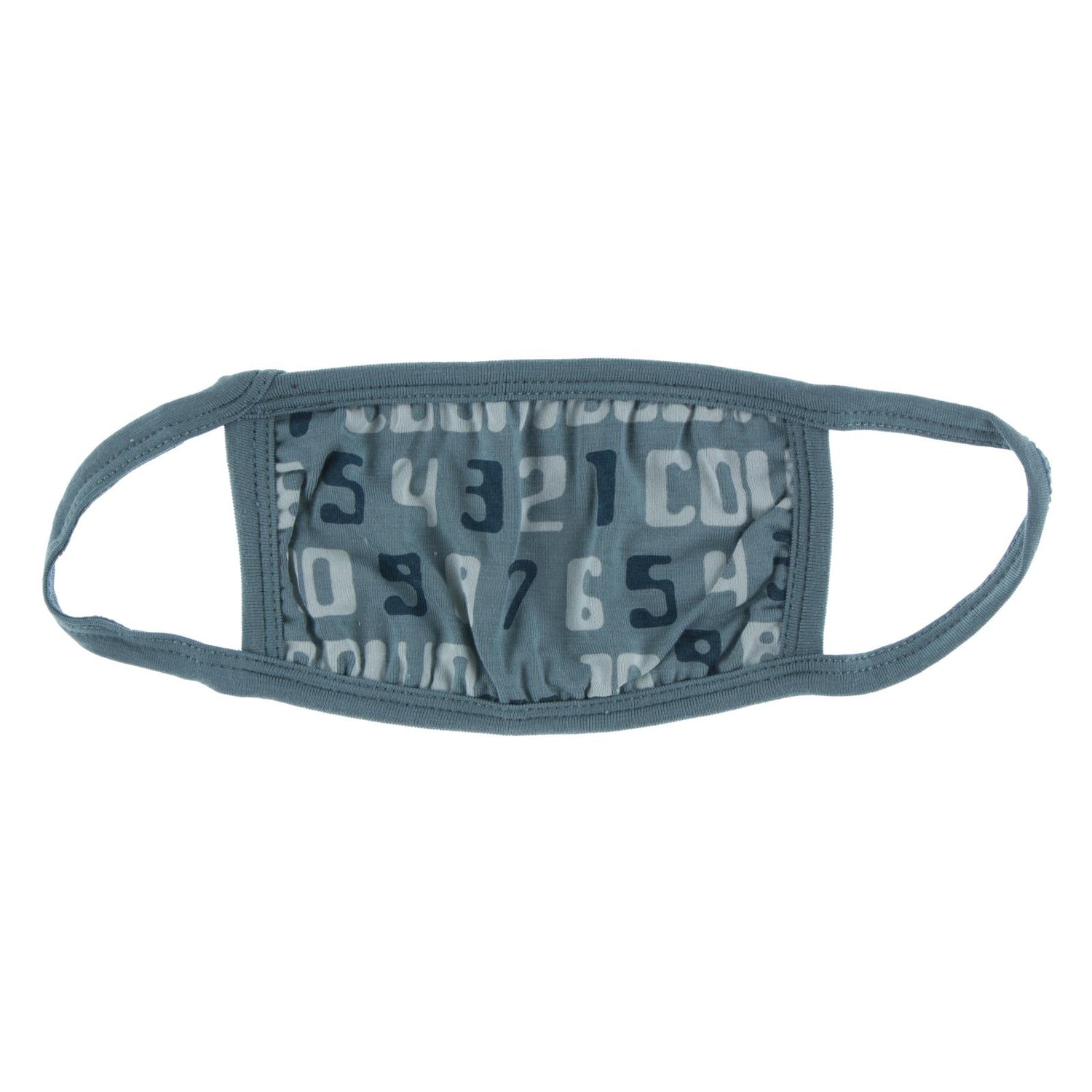 Print Child Mask in Dusty Sky Countdown