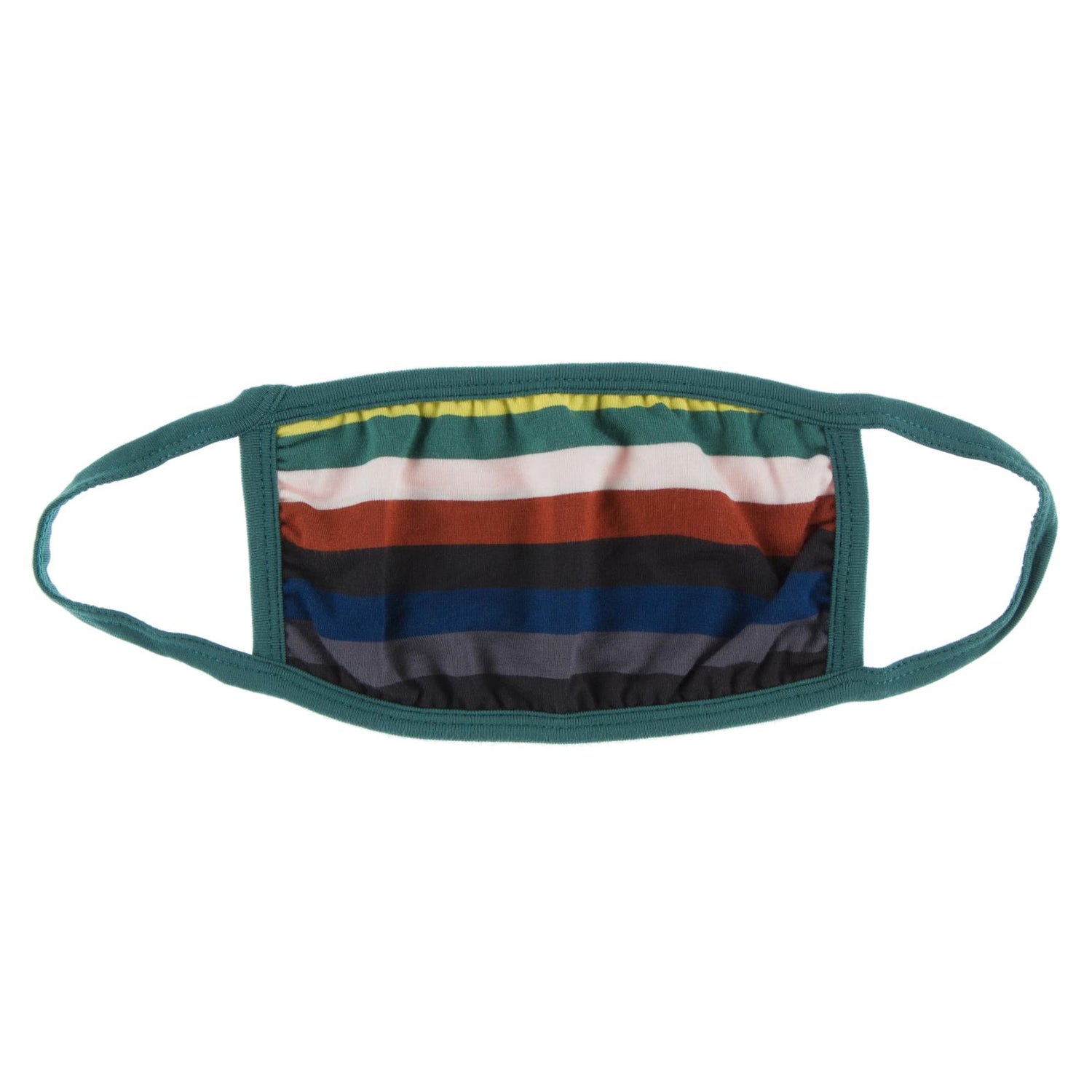Print Adult Mask in Dark London Stripe