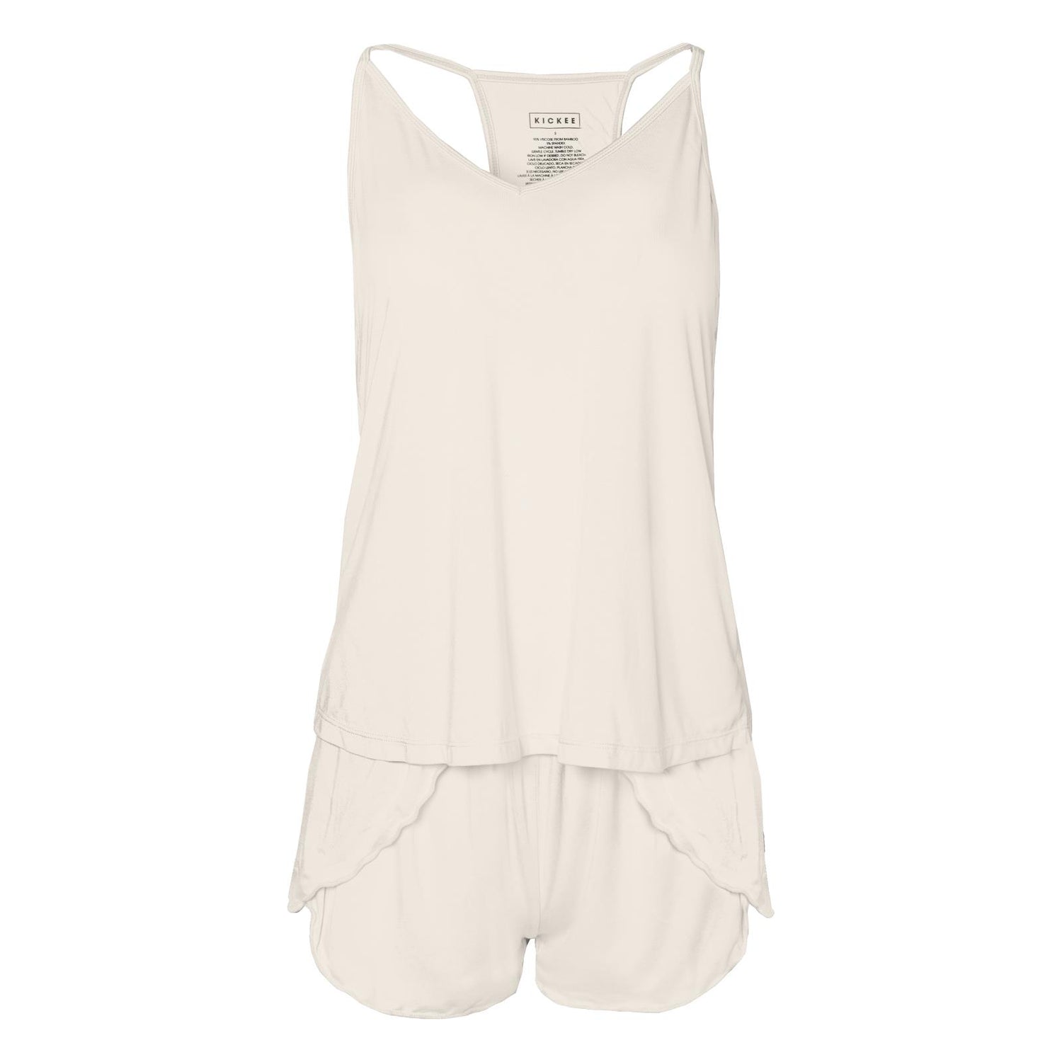 Women's Swing Tank & Tulip Shorts Set in Natural