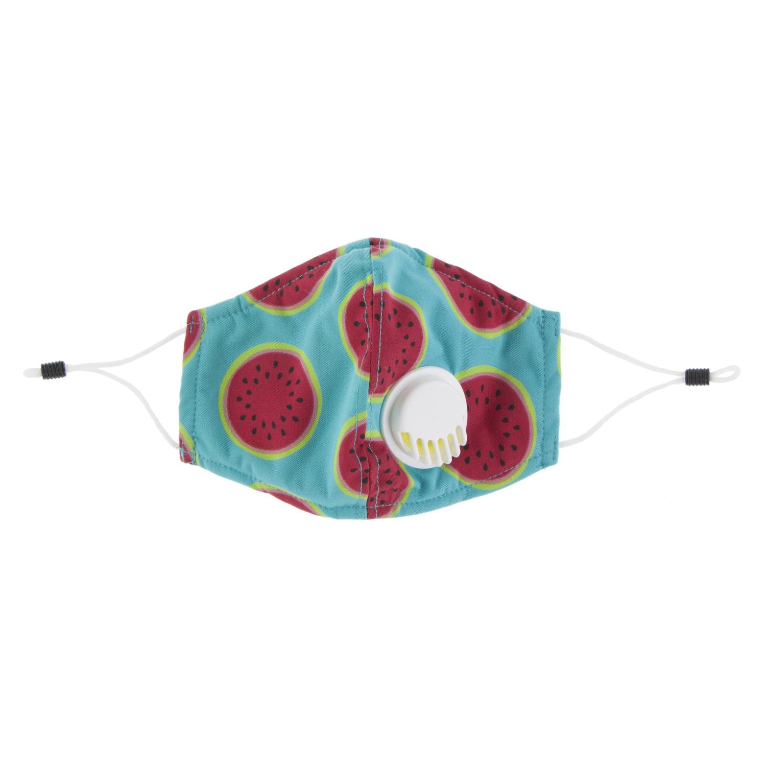 Print Waterproof Mask with Covered Vent and Filter for Adults in Neptune Watermelon