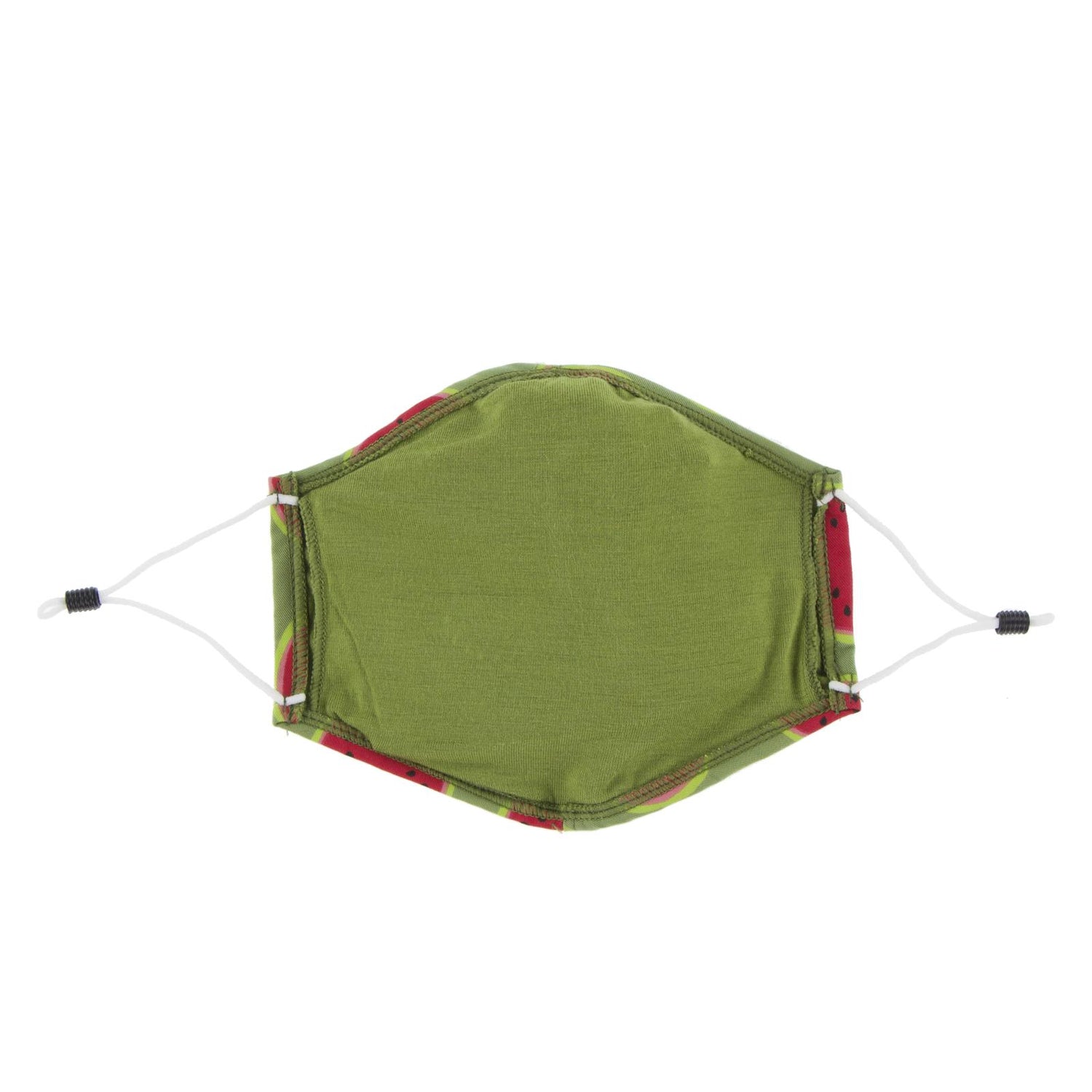 Print Waterproof Mask with Covered Vent and Filter for Adults in Grasshopper Watermelon
