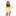 Women's Print Long Sleeve Swim and Sun Cover Up in Natural Pineapple