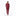 Women's Print Long Sleeve Jumpsuit with Hood in Crimson Penguins