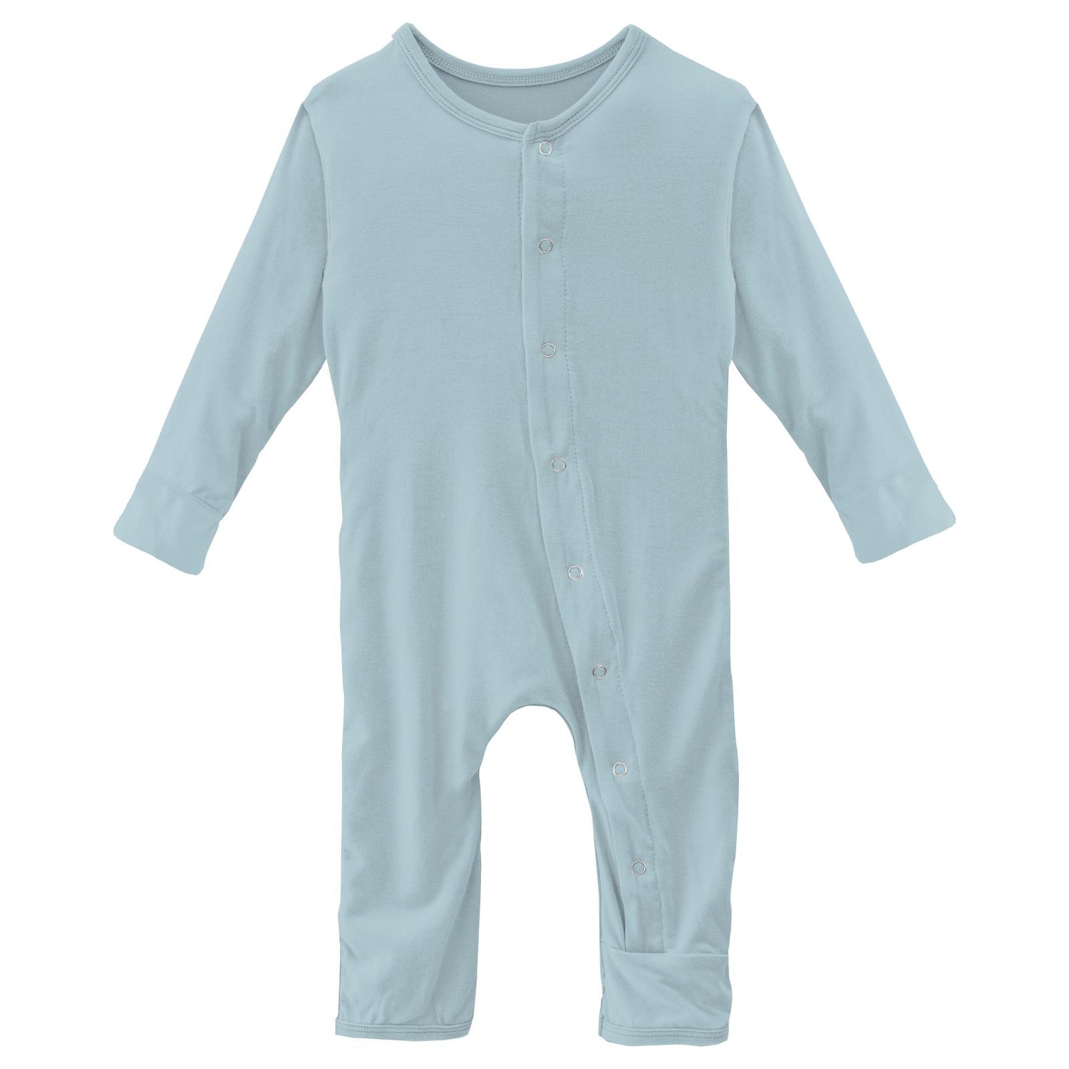 Coverall with Snaps in Spring Sky