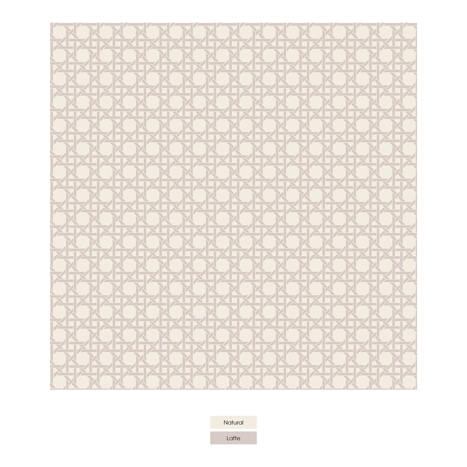 Women's Print Lounge Shorts in Latte Wicker