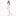 Women's Long Sleeve Button Down Nightshirt in Fresh Air with Natural