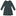 Print Long Sleeve Twirl Dress in Pine Mistletoe