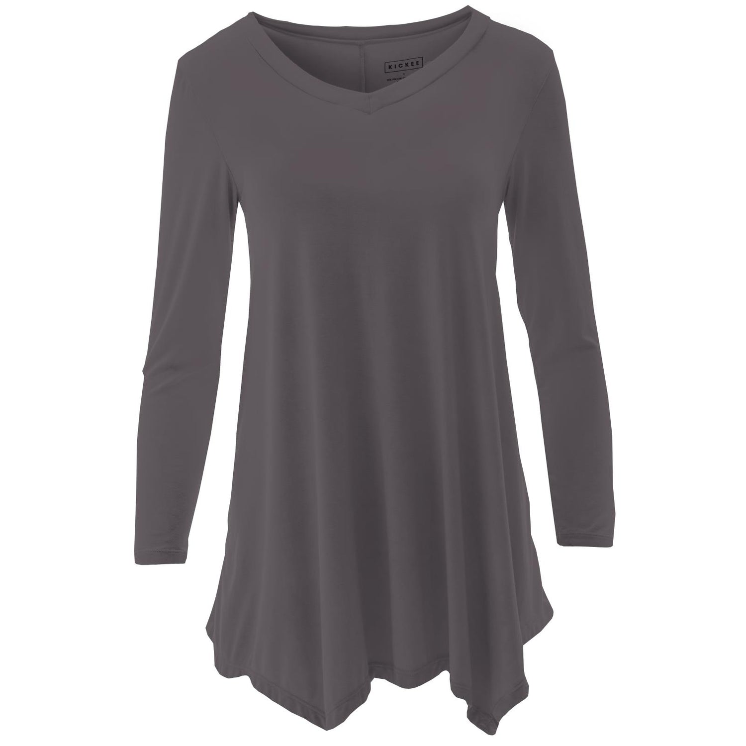 Women's Long Sleeve Tunic in Rain