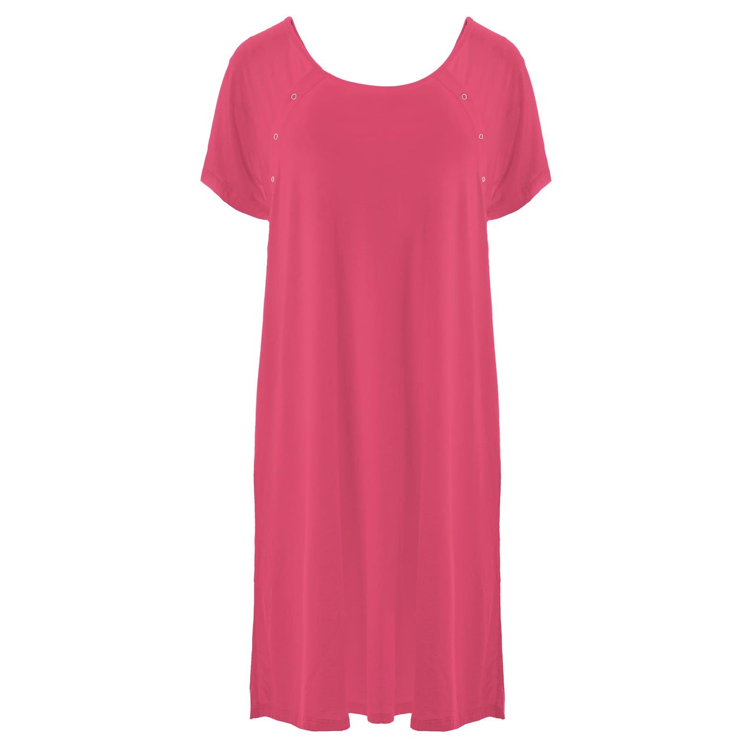 Women's Hospital Gown in Winter Rose