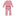 Print Muffin Ruffle Coverall with Zipper in Winter Rose Stripe