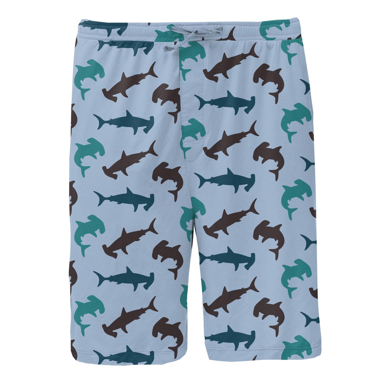 Men's Print Lounge Shorts in Pond Hammerhead