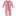 Print Muffin Ruffle Coverall with Zipper in Winter Rose Stripe