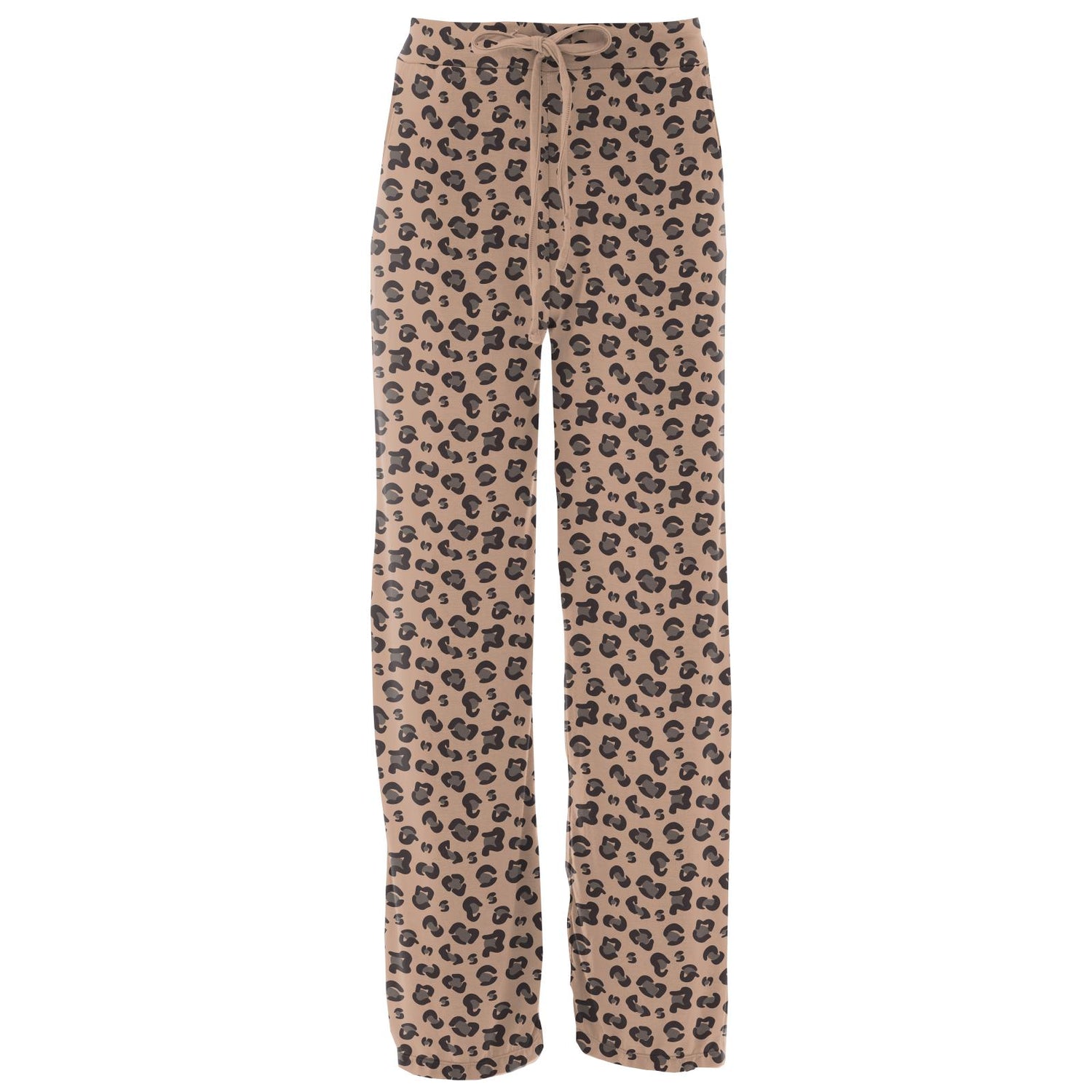Women's Print Lounge Pants in Suede Cheetah Print