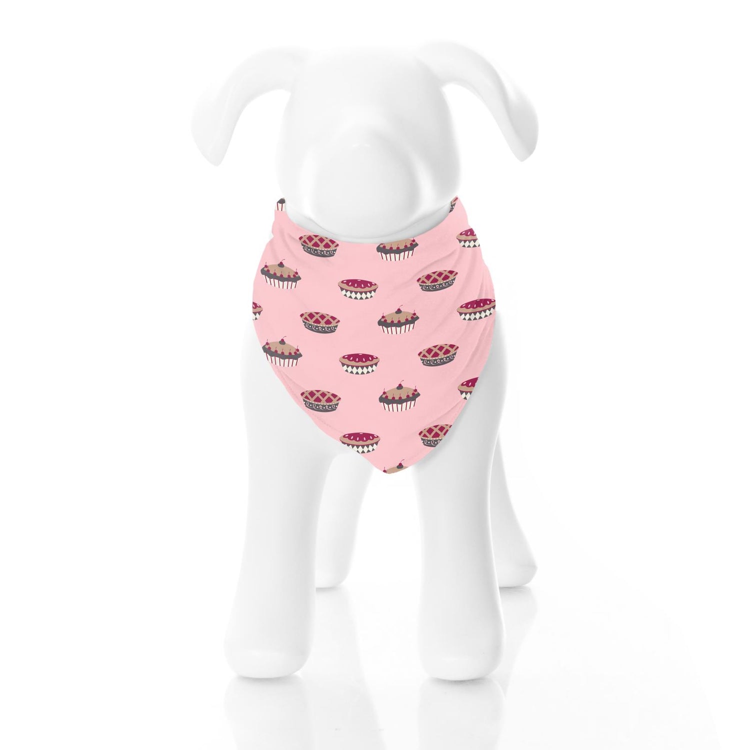 Print Dog Bandana in Lotus Pies