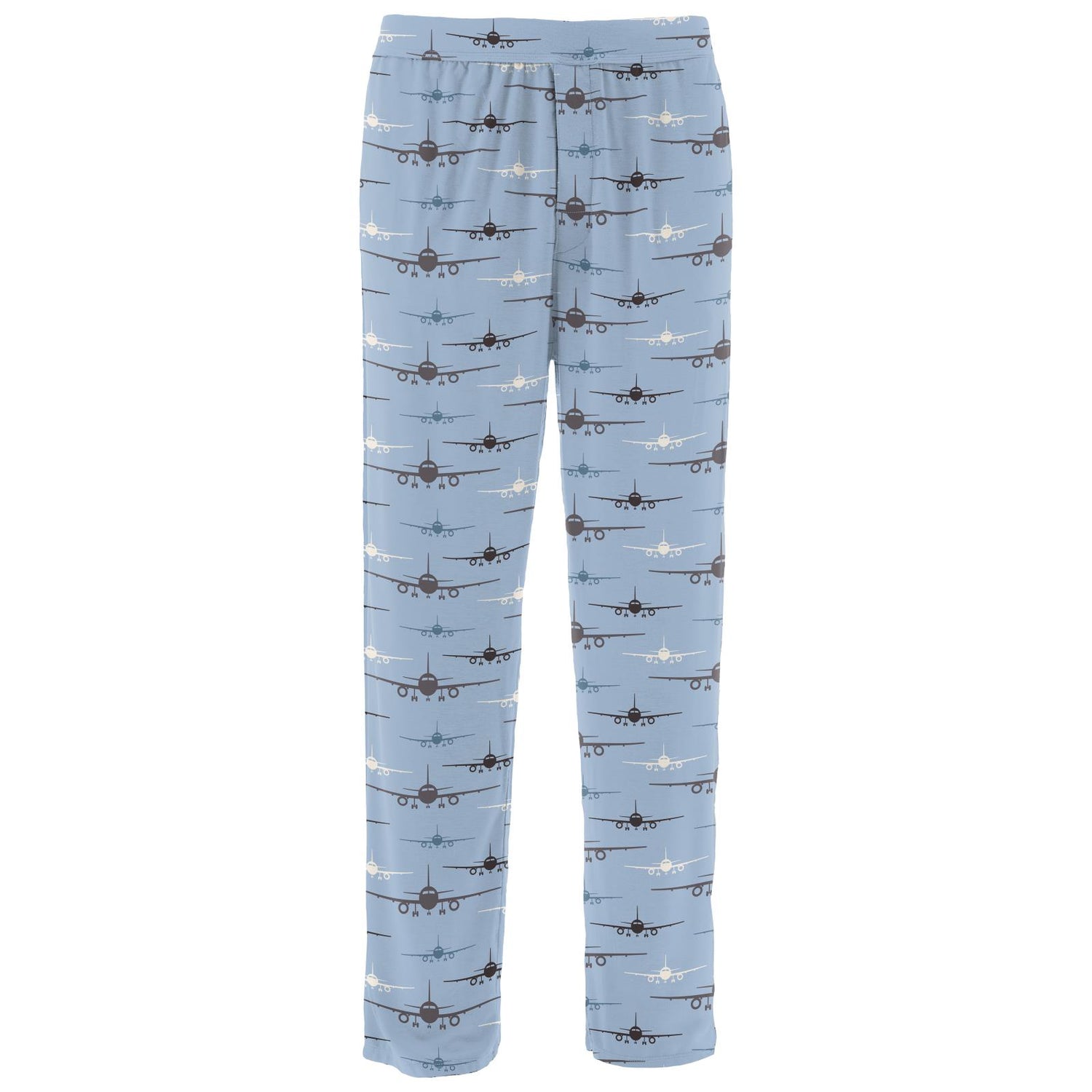 Men's Print Pajama Pants in Pond Airplanes