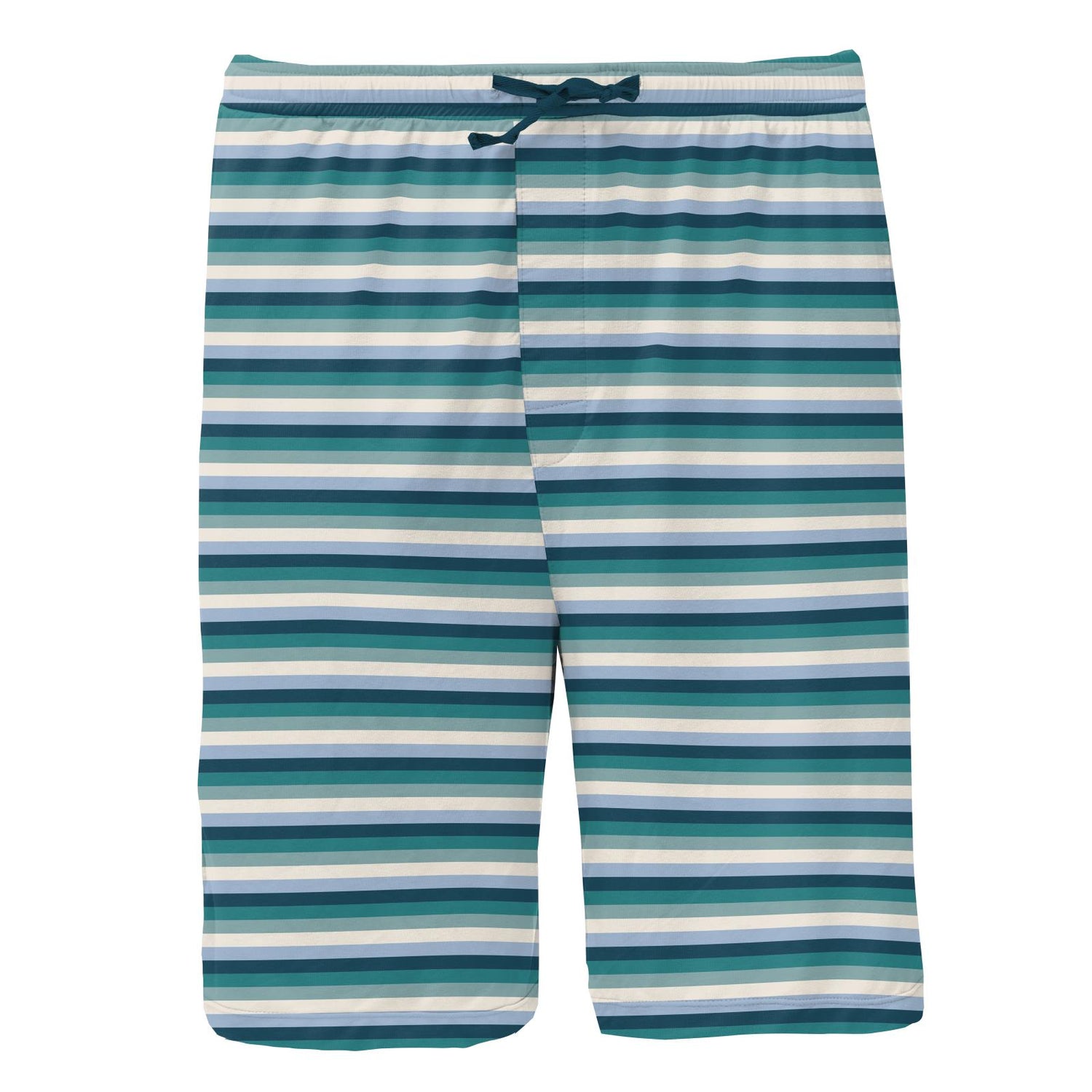 Men's Print Lounge Shorts in Dino Stripe