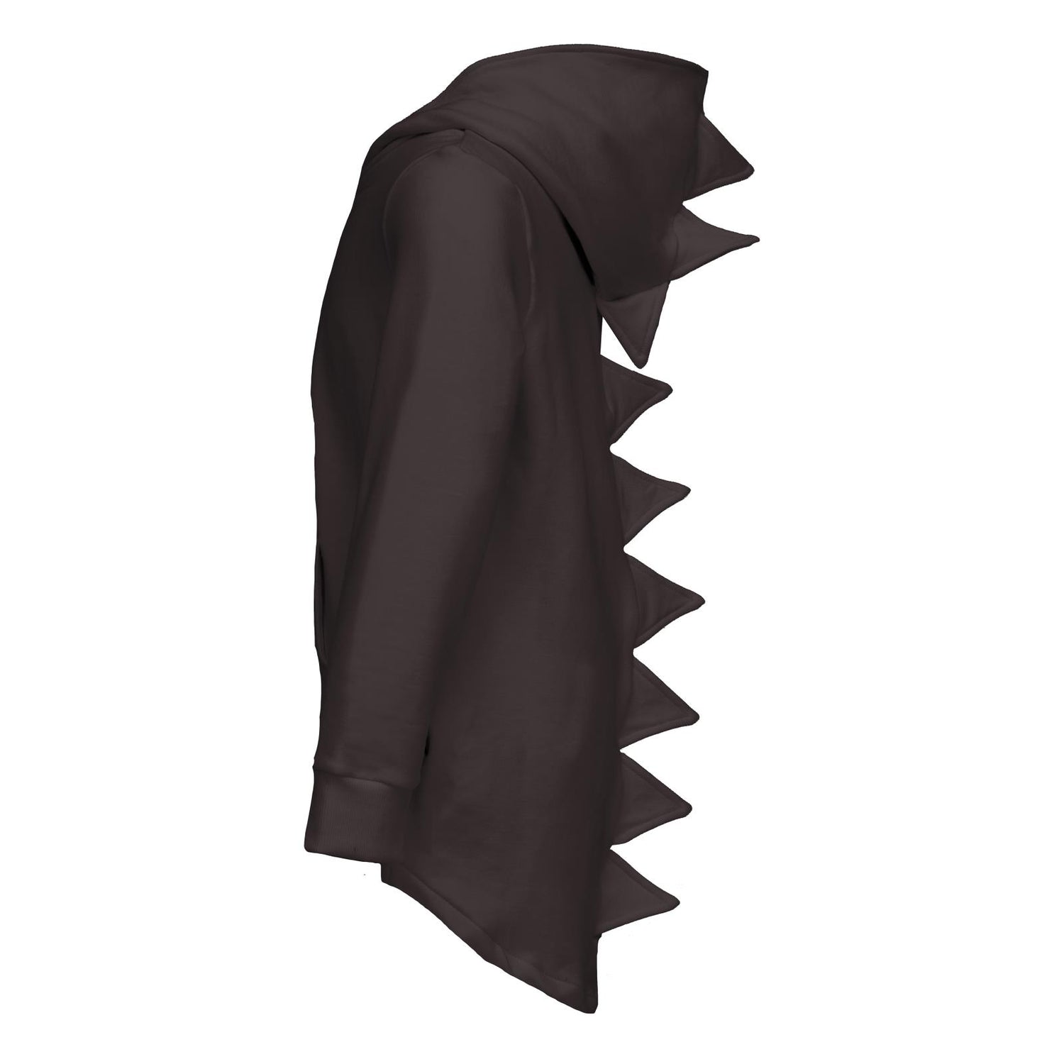 Fleece Dino Hooded Jacket in Midnight