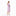 Women's Sleeping Bra, Tulip Shorts and Duster Robe Set in Sweet Pea