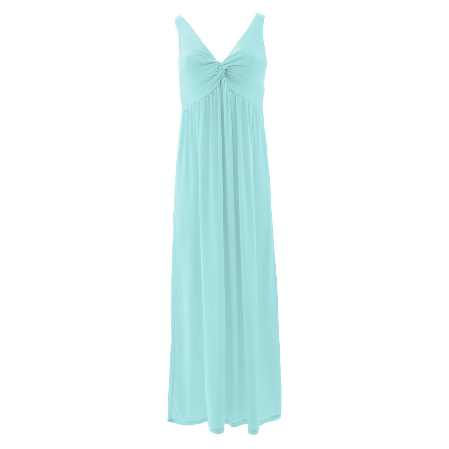 Women's Simple Twist Nightgown in Summer Sky