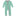 Applique Coverall with Zipper in Glass Teddy Bear