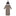 Print Layette Gown Converter & Single Knot Hat Set in Herringbone