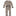 Print Classic Ruffle Coverall with Snaps in Burlap Lace