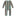 Print Coverall with Zipper in Dad's Tie Stripe