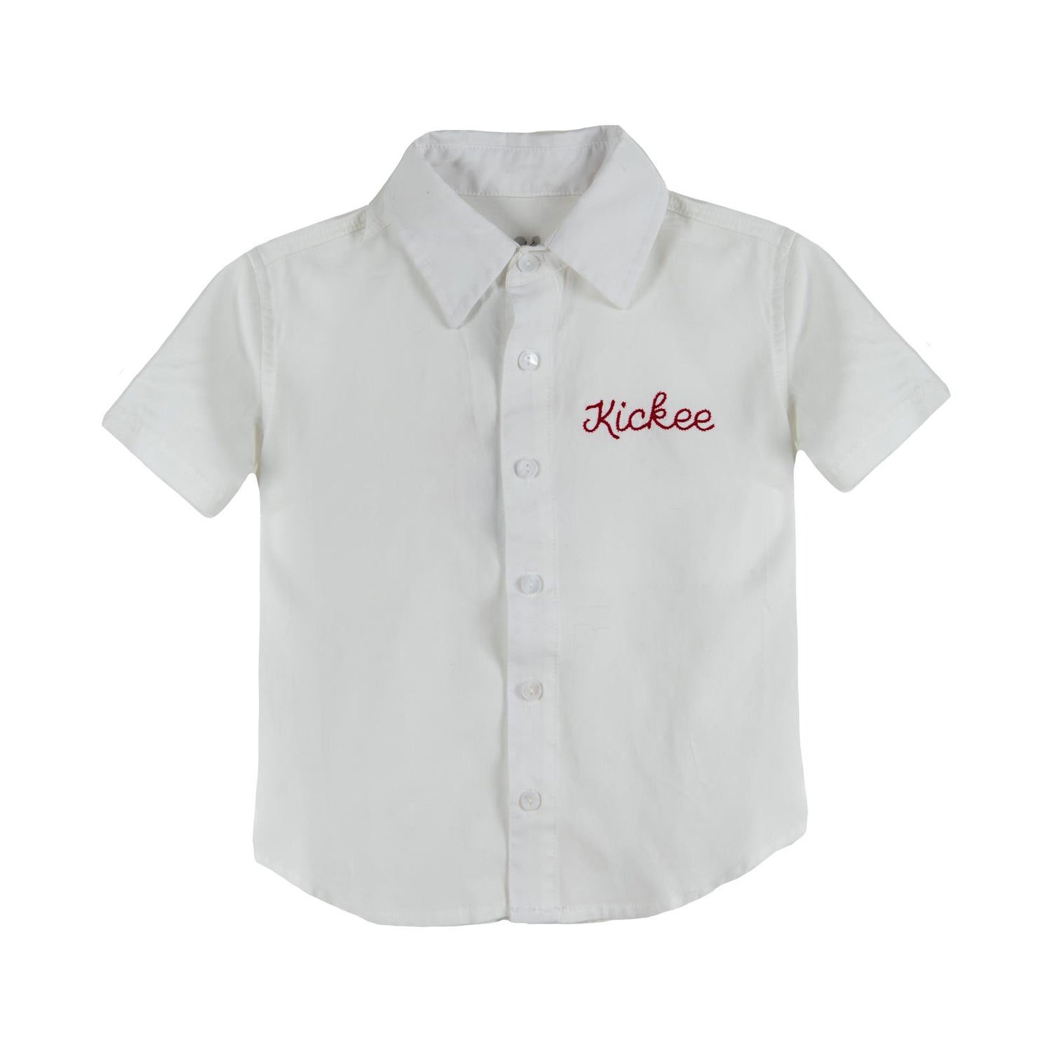 Woven Bowling Shirt in Natural/Balloon Bowling