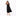 Women's Boardwalk Dress with Luxe Top in Midnight