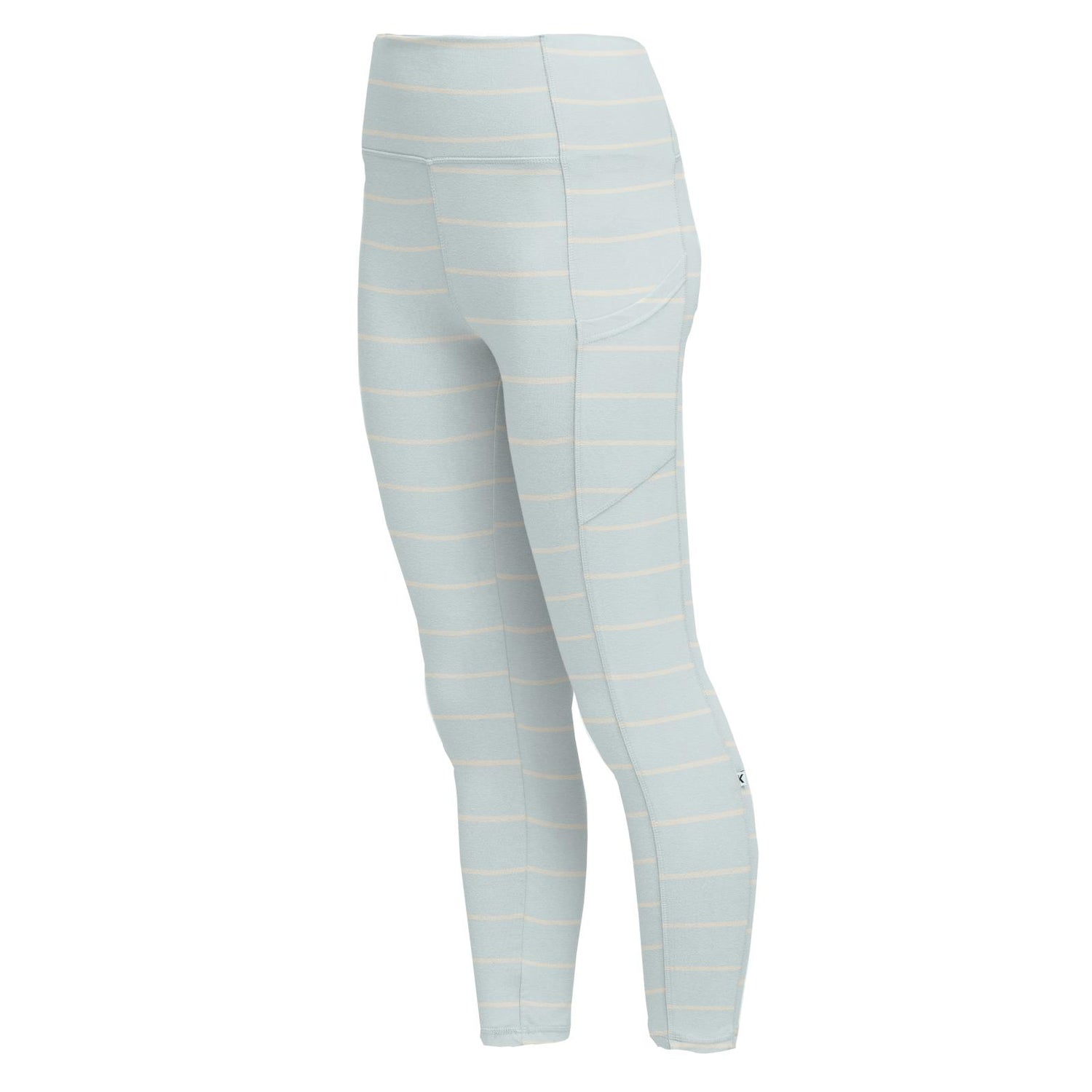 Women's Print Luxe Stretch 7/8 Leggings with Pockets in Fresh Air Road Trip Stripe