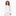 Women's Long Sleeve Butterfly Open-Back Top in Natural